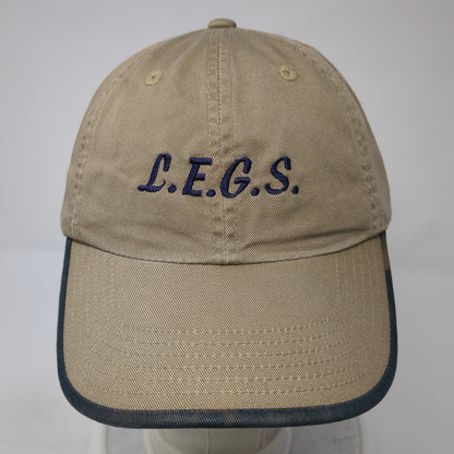 L.E.G.S. Baseball Cap Brown One Size Adjustable Embroidered Port & Company