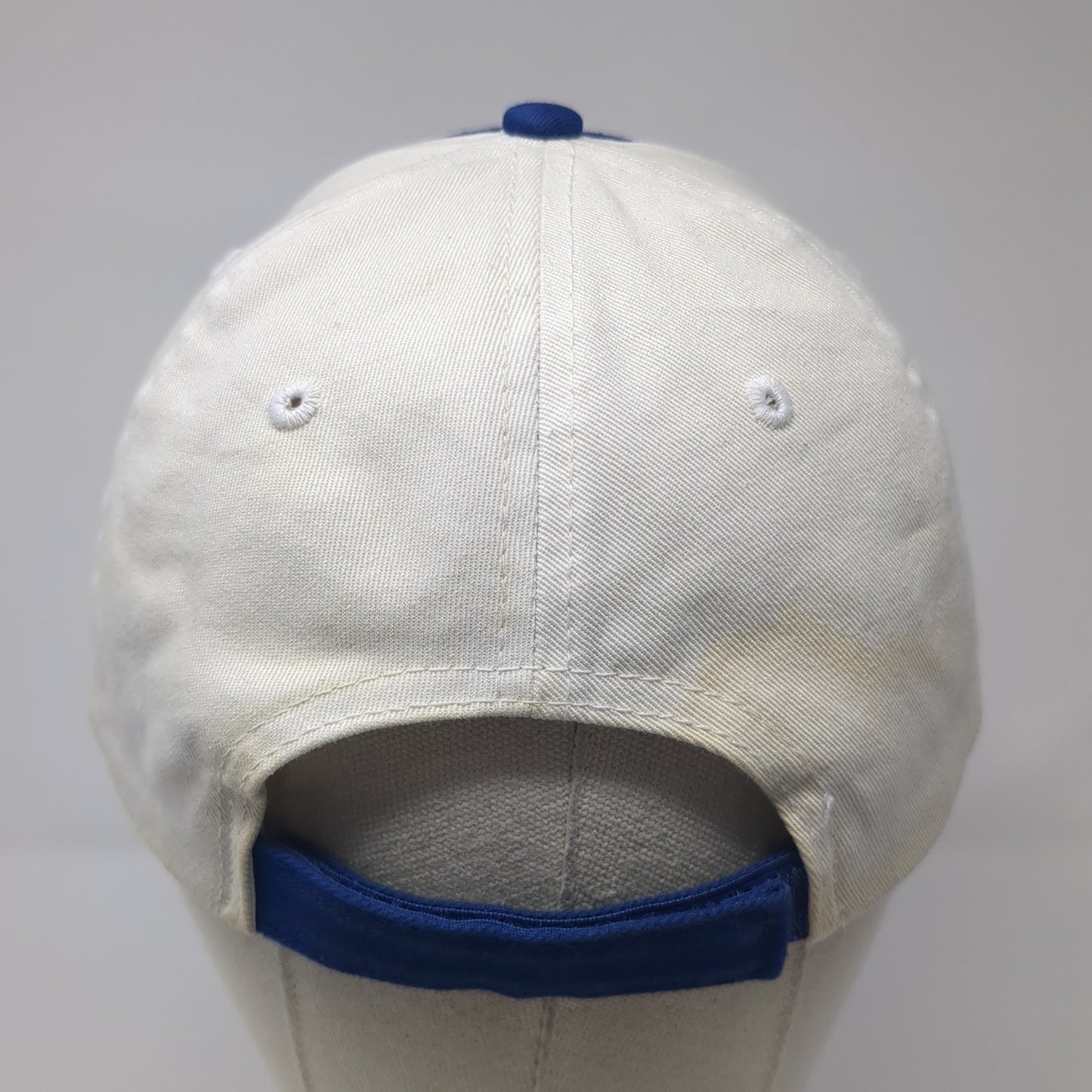 Bud Light Strapback Baseball Cap Blue One Size Adjustable Embroidered 6 Panel