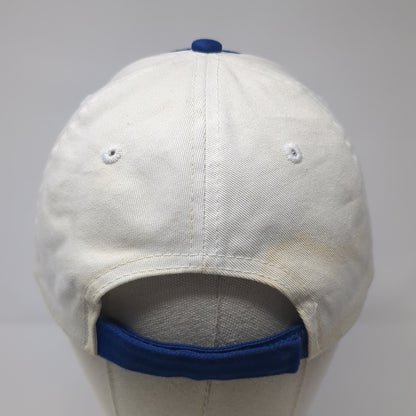Bud Light Strapback Baseball Cap Blue One Size Adjustable Embroidered 6 Panel