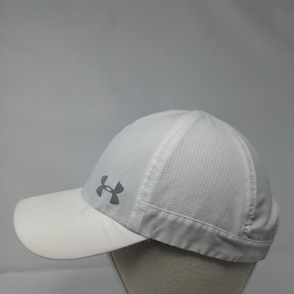 Under Armour Women's Strapback Hat White OSFM Adjustable 6 Panel