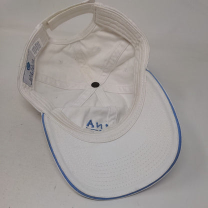Marina Cap Cana Republica Dominicana Strapback Hat White OSFM Embroidered