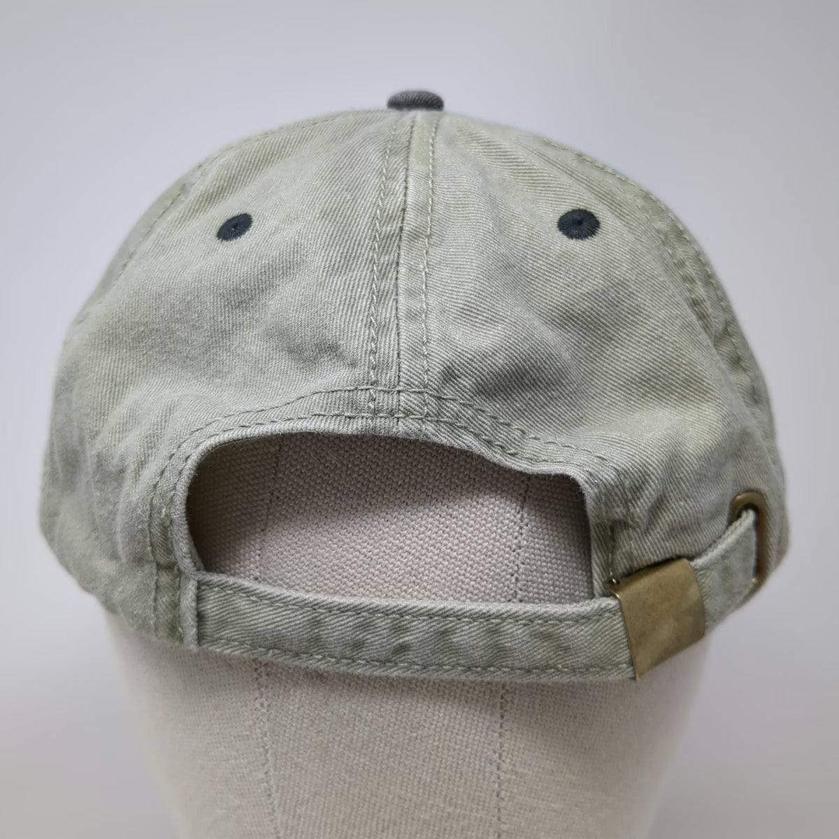 Paradise Mix St. Thomas USVI Baseball Cap Green OSFM Slideback Contrast Bill Hat