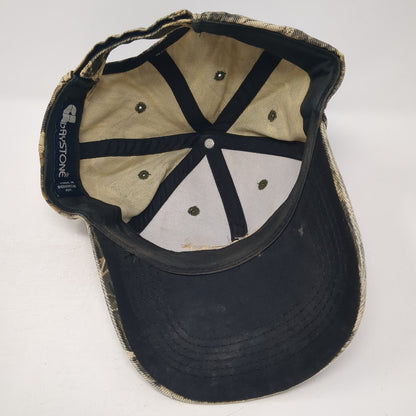 Pavon Strapback Hat Multicolor One Size Embroidered Camo Daystone