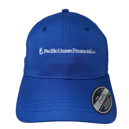 Cap America Golf Men's Strapback Hat Blue Adjustable Pacific Union Financial