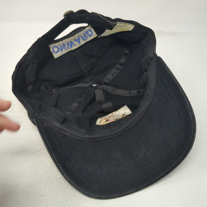 Black Baseball Cap One Size Kings Own Calgary Regiment Canada Slideback Hat