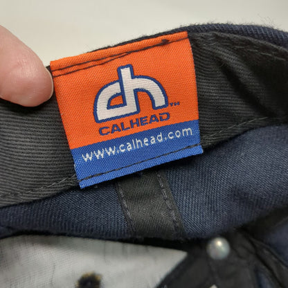 Calhead Blue Snapback One Size USS Abraham Lincoln CVN 72 Navy Ship Oak Leaf Hat