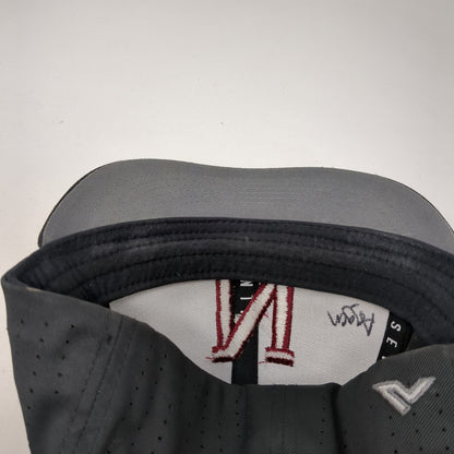 Letter N Fitted Hat Black XS Embroidered Flexfit Pacific Headwear