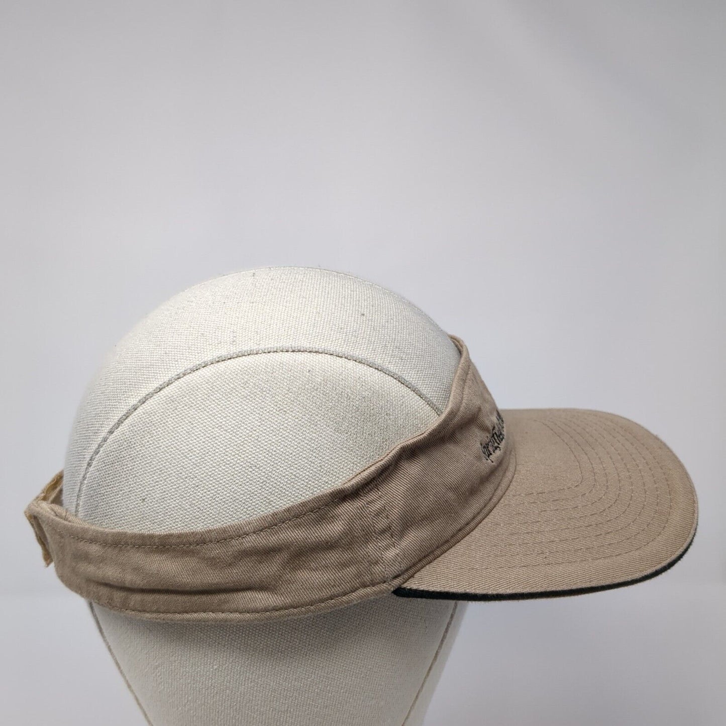 SGH Springfield Greene Country Health Department Sun Visor Hat Tan OS Norwood