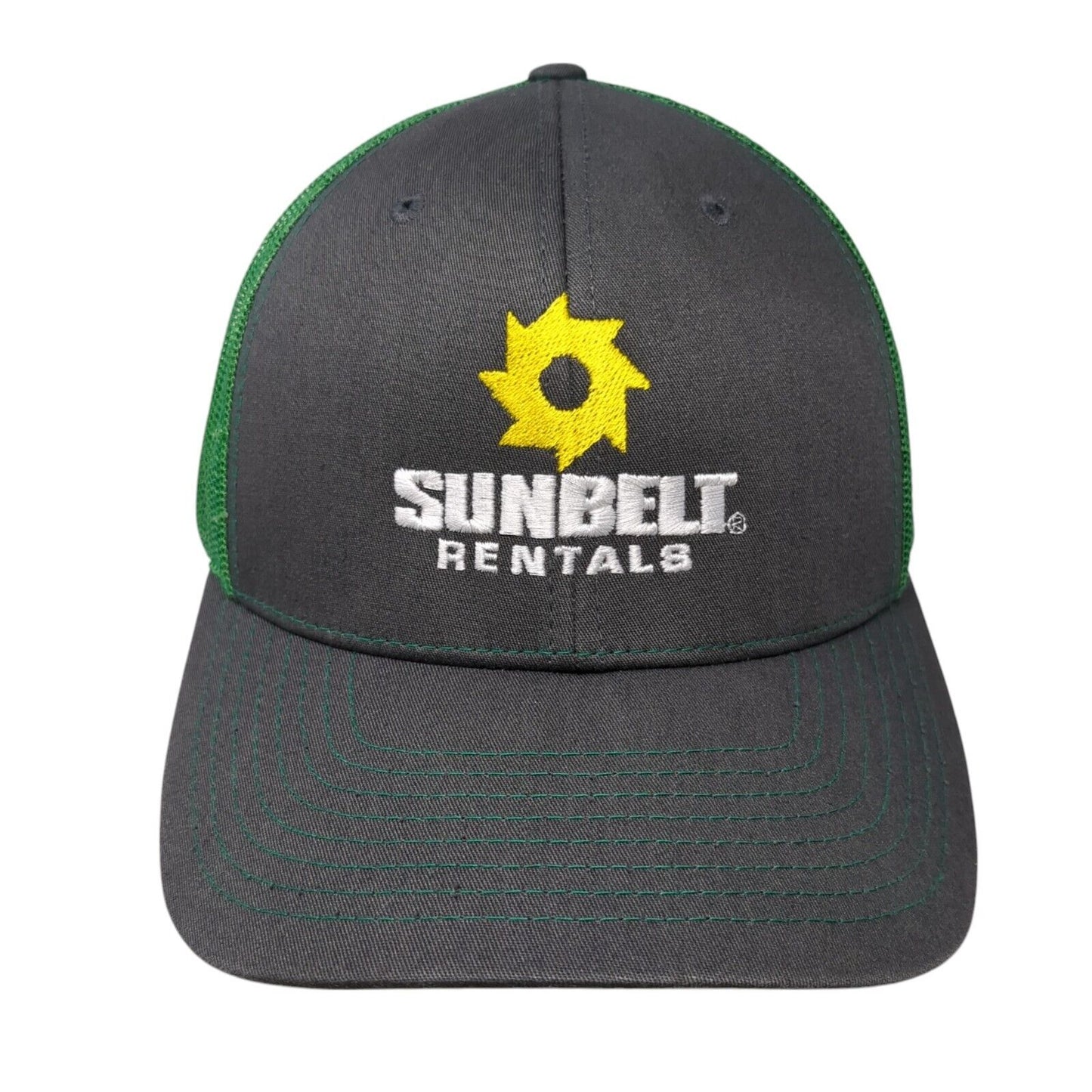 Sunbelt Rentals Snapback Trucker Hat Multicolor OS Adjustable Mesh Richardson