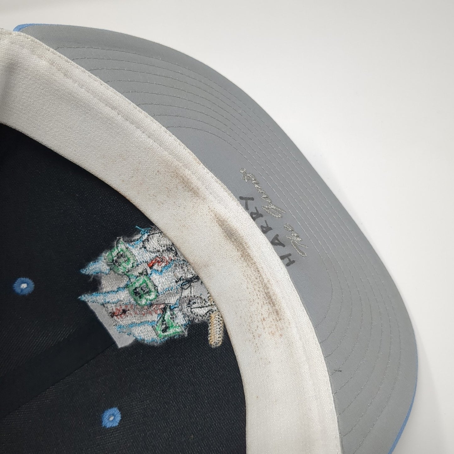 BBA Fitted Baseball Cap Multicolor Medium Lightweight Embroidered The Game