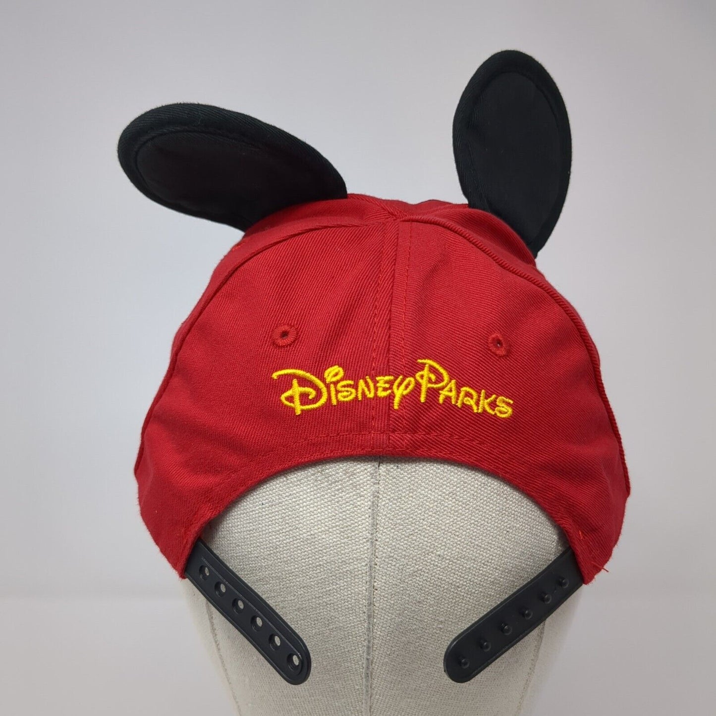 Mickey Mouse Ears Snapback Hat Red Toddler 51-53cm Oh Boy Disney Parks