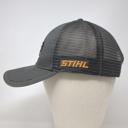 Success Brands Trucker Hat Gray One Size Mesh Back Baseball Stihl Logo Snapback