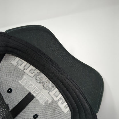 Rebel Heart LA Snapback Trucker Hat Black One Size Adjustable Mesh Back by Dome