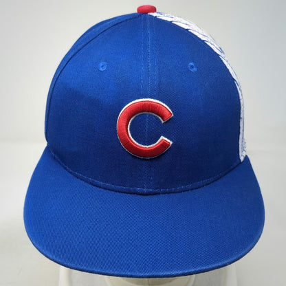 Chicago Cubs MLB Melonwear Snapback Hat Blue Red White One Size Rizzo 44 Graphic