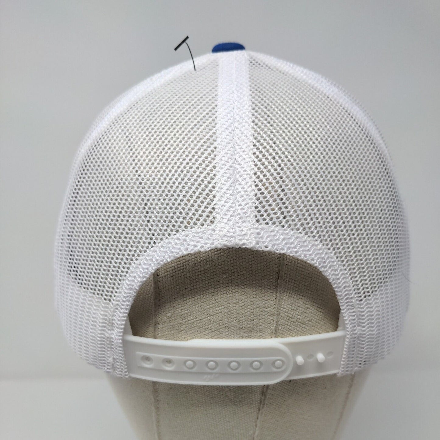 Idaho Snapback Mesh Back Trucker Hat Blue OSFA The Classics Yupoong