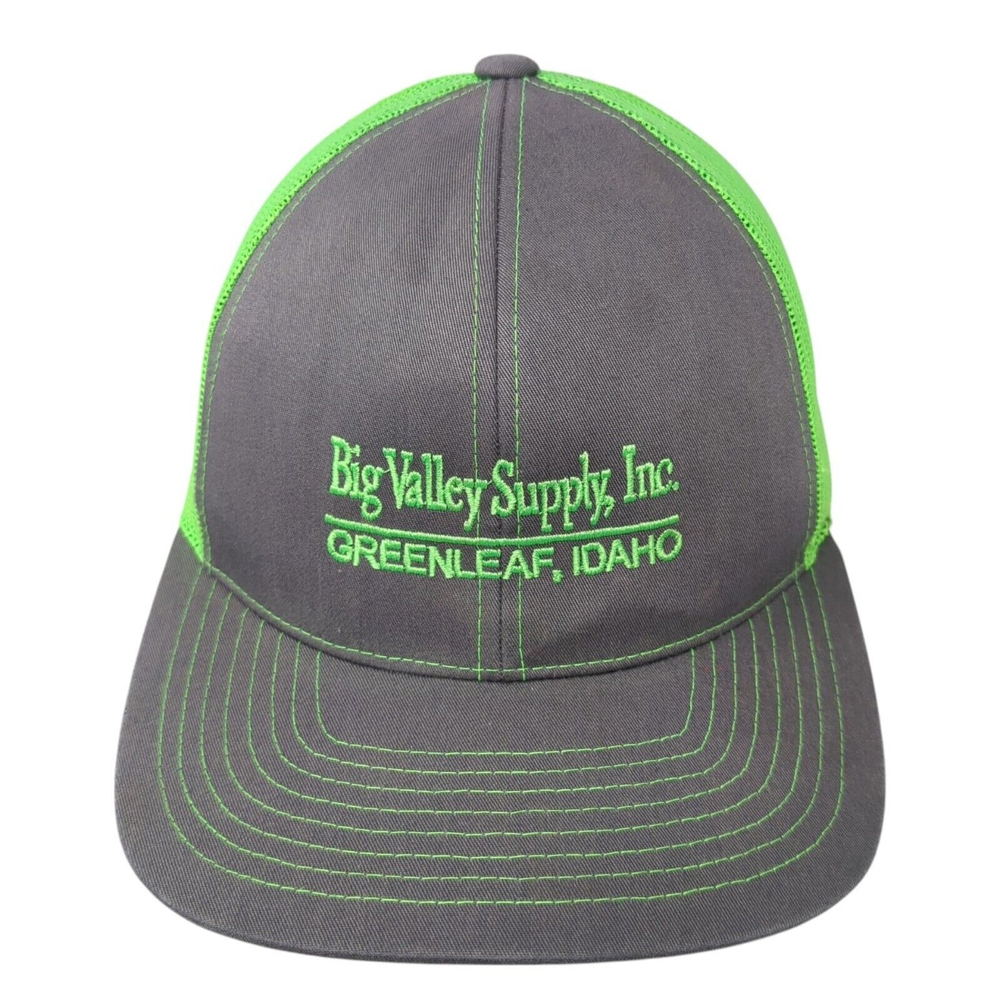 Big Valley Supply Inc. Snapback Trucker Hat Multi One Size Mesh Back