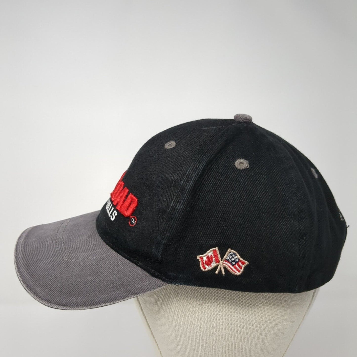 Lock + Load Retaining Walls Slideback Hat Black One Size The Advantage