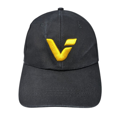 Van Thinh Rest Stop Slideback Hat Black One Size Adjustable Embroidered