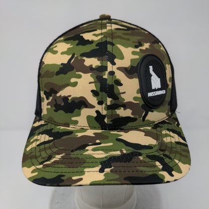 Mission43 Snapback Trucker Hat Camouflage One Size Adjustable Mesh Back 6 Panel