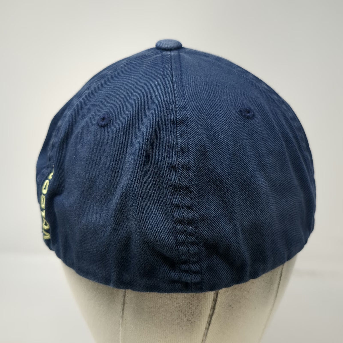 Volcom Baseball Cap Blue M Hawaii Stone Logo Flexfit Hat Embroidered Islands