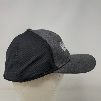 Cap America Men's Strapback Hat Gray Indiana Oxygen Embroidered Logo