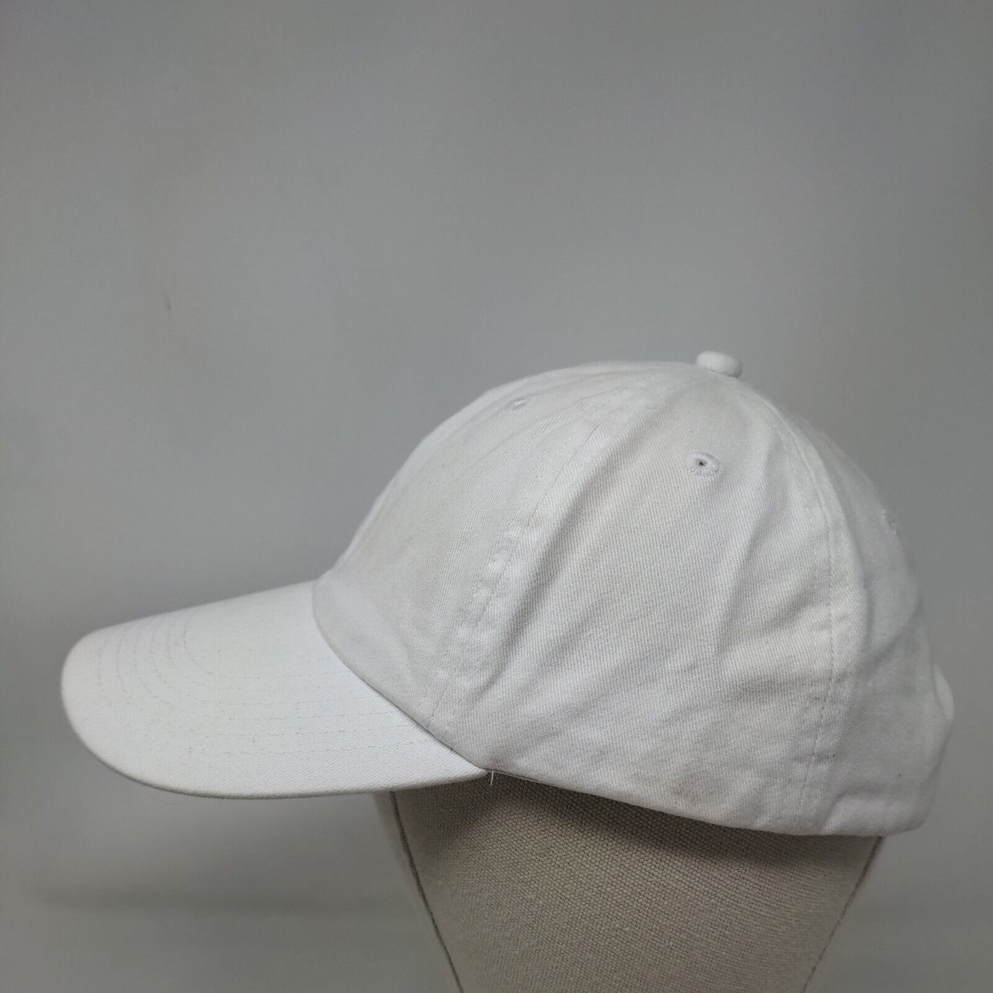 Urban Outfitters Slideback Hat White One Size Adjustable 6 Panel Blank
