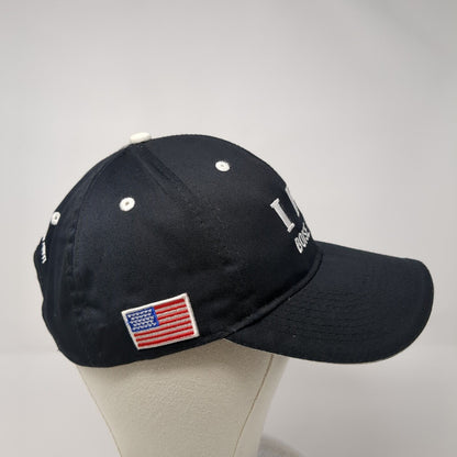 IIP Boise Idaho Strapback Hat Black OSFM Embroidered 6 Panel Otto