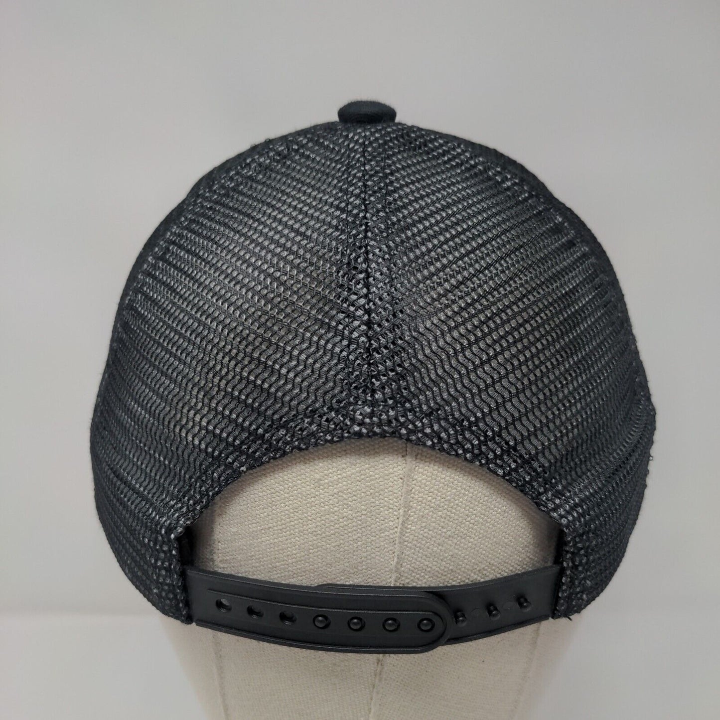 CJ Precision Machine Inc Snapback Trucker Hat Black OS Mesh Back Port Authority