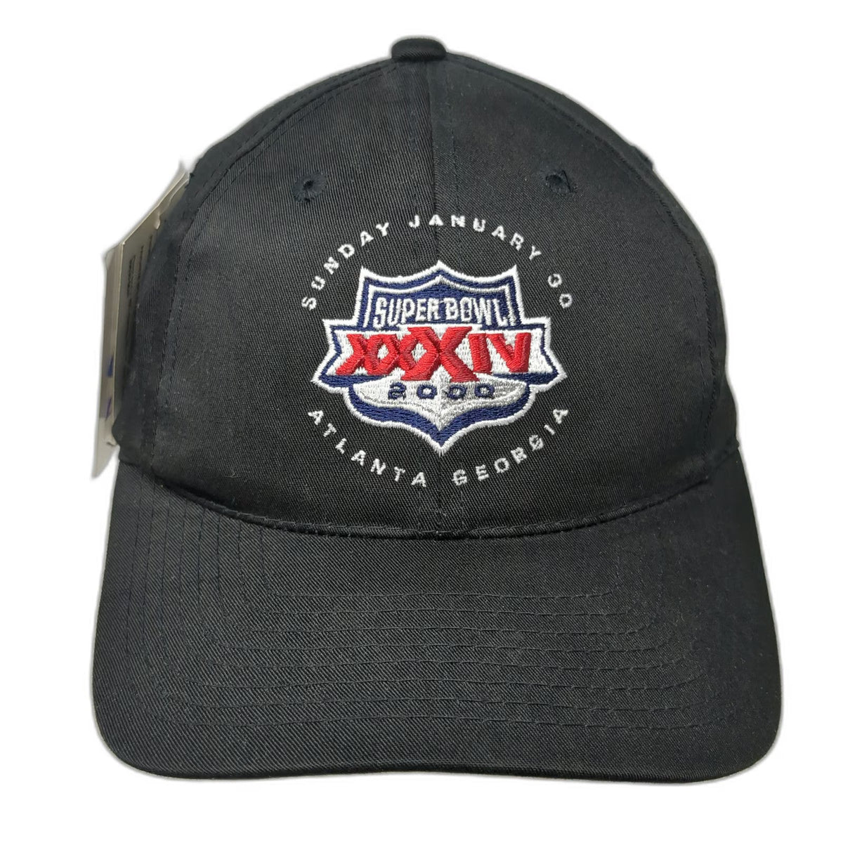 Logo Athletic Snapback Black One Size Super Bowl XXXIV 2000 Atlanta Georgia Hat