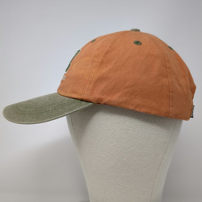 Ouray Sportswear Mormon Lake Lodge AZ Baseball Cap Orange Green One Size Hat