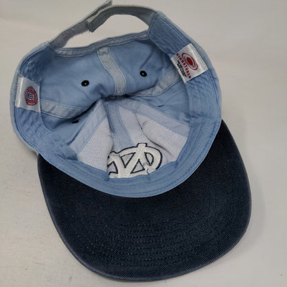 North Carolina Tar Heels Strapback Hat Blue OSFM Embroidered Logo NCAA