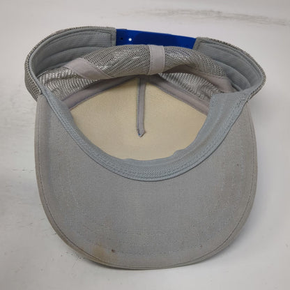 Patagonia Blue Trucker Hat One Size Mesh Snapback Fish Skin Graphic Pattern