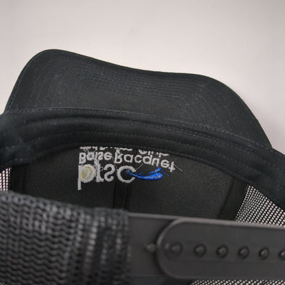 Boise Racquet and Swim Club Snapback Trucker Hat Black OSFA Mesh Back