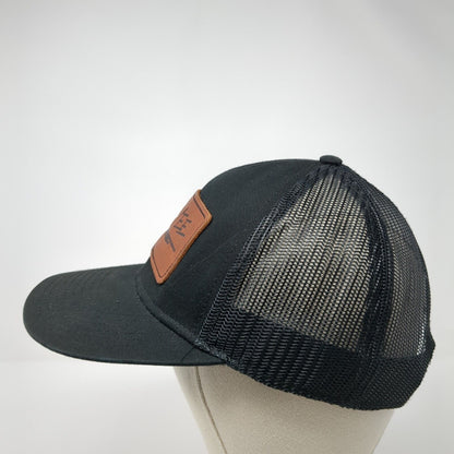 Yee Yee Snapback Trucker Hat Black One Size Adjustable Mesh Back 6 Panel