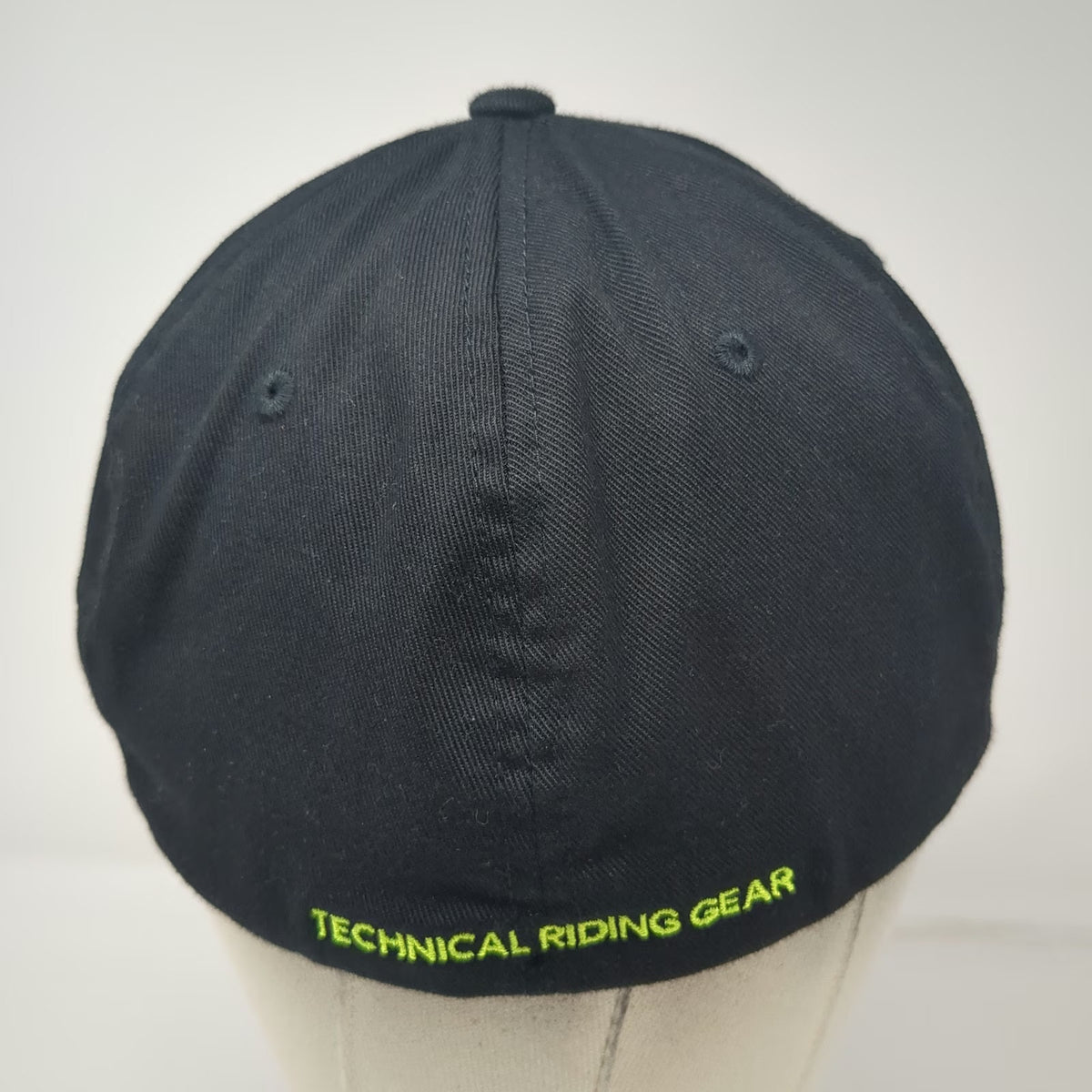 Klim Baseball Cap Black XL Technical Riding Gear Flexfit Embroidered Logo Hat