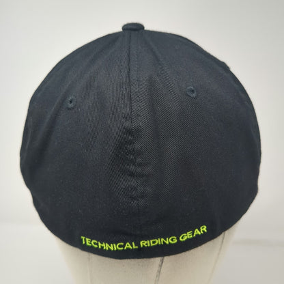 Klim Baseball Cap Black XL Technical Riding Gear Flexfit Embroidered Logo Hat