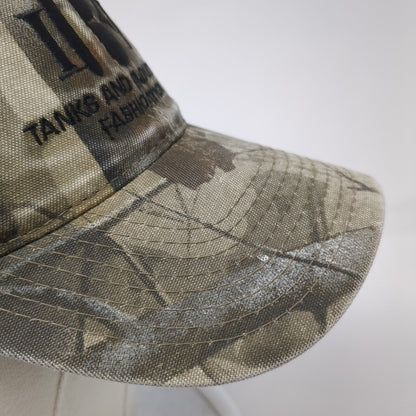 Tanks And Industrial Fabrication Strapback Hat Camo OS Realtree Port Authority