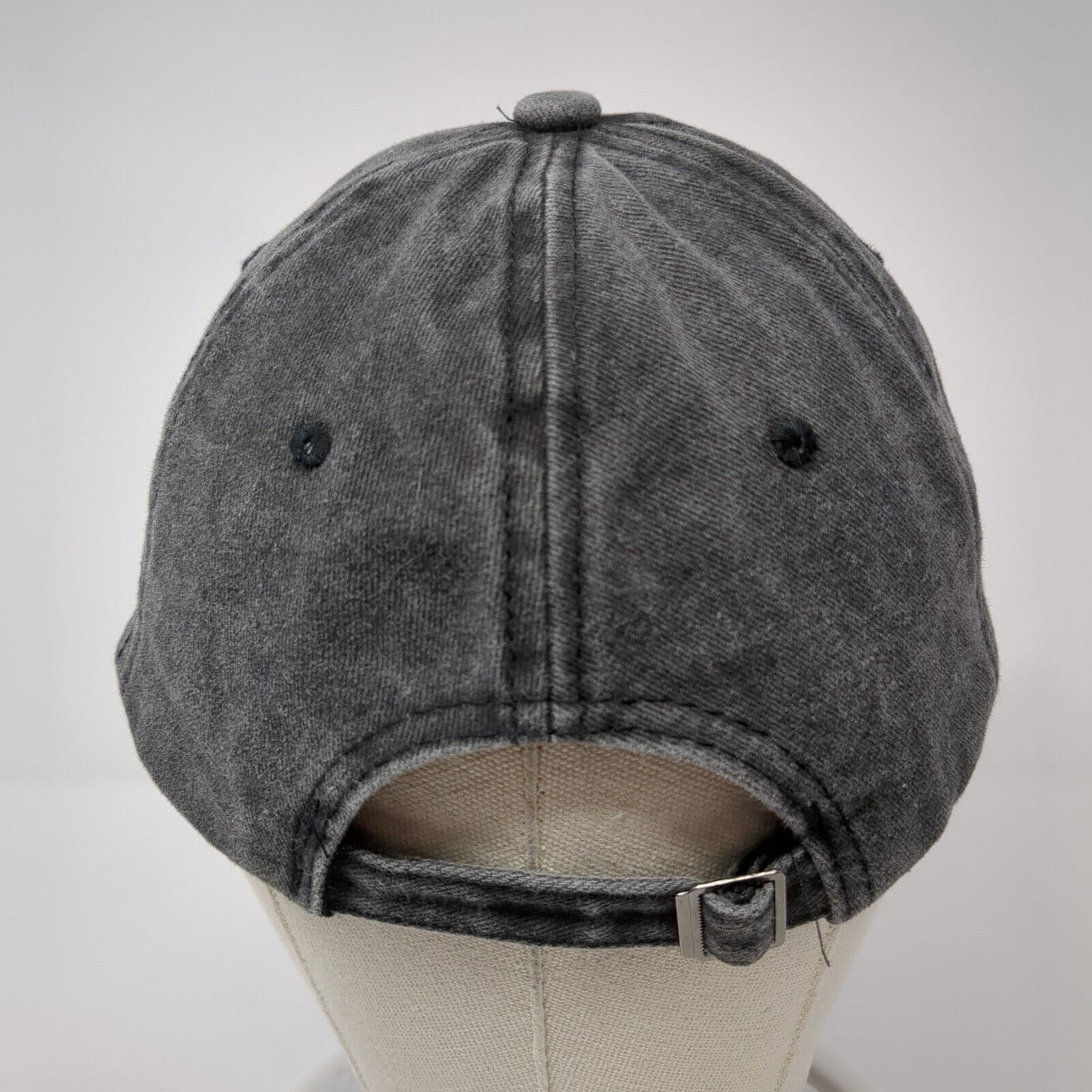Garden Hair Don't Care Slideback Hat Gray One Size Adjustable 6 Panel
