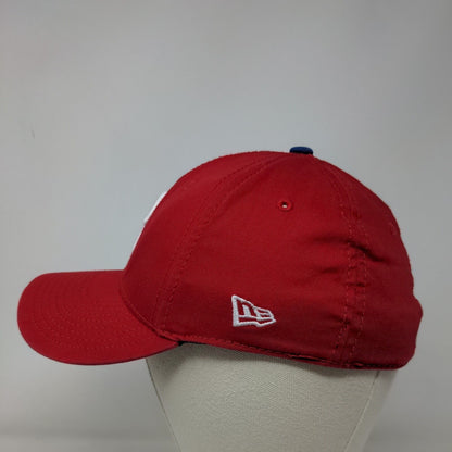 New Era Boy's Fitted Hat Red Embroidered Philadelphia Phillies 39Thirty Logo
