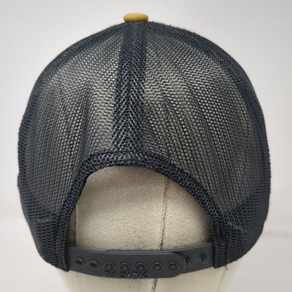Pacific Headwear Trucker Hat Brown One Size Caldwell Night Rodeo Mesh Snapback