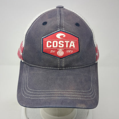 Costa Del Mar Est 1983 Trucker Hat Multicolor One Size Adjustable Mesh Back
