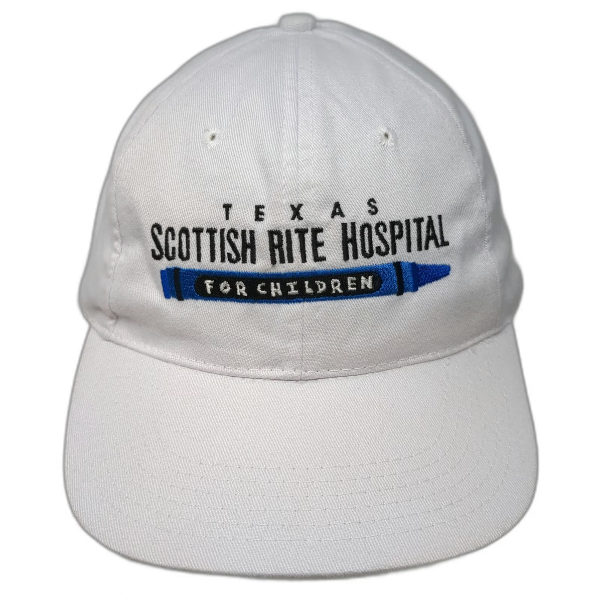 Head Shot Texas Scottish Rite Hospital Baseball Cap White One Size Hat