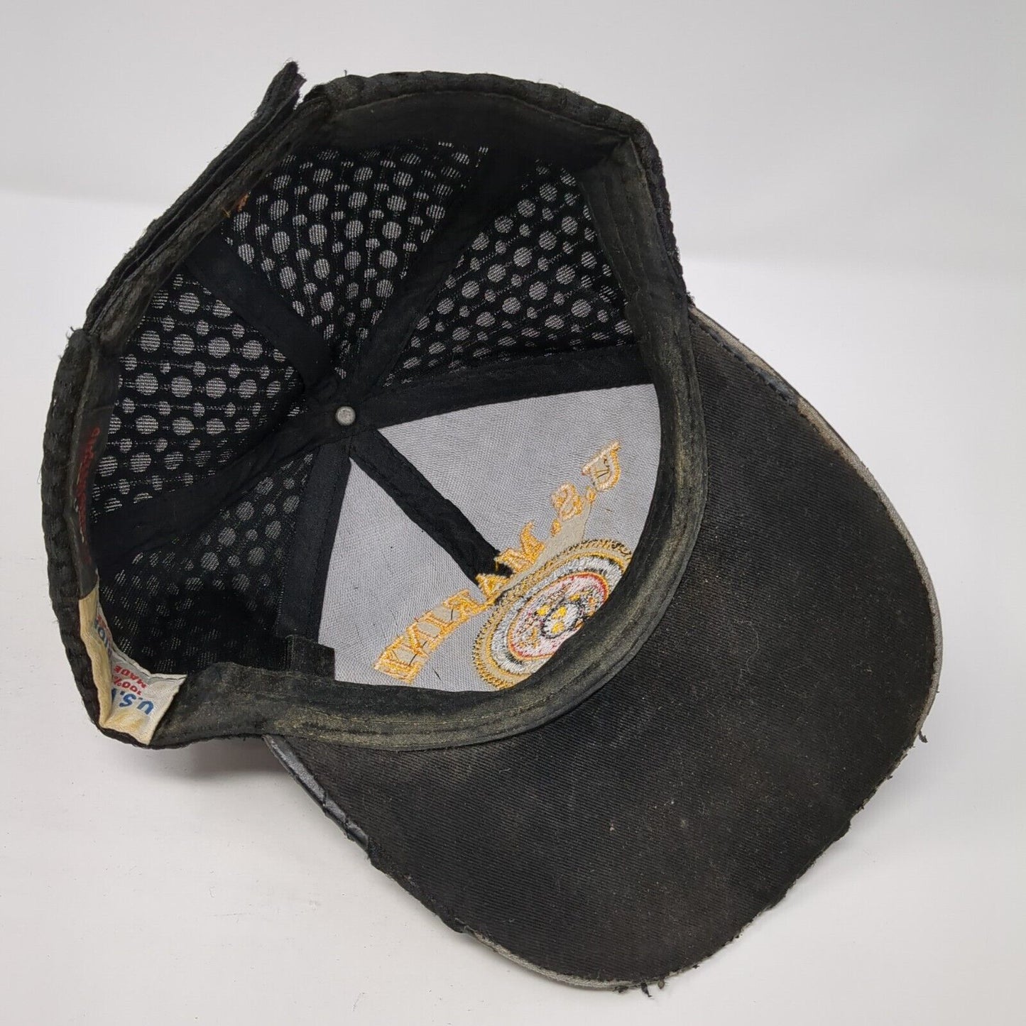 United States Marine Corps Strapback Hat Black One Size US Warriors