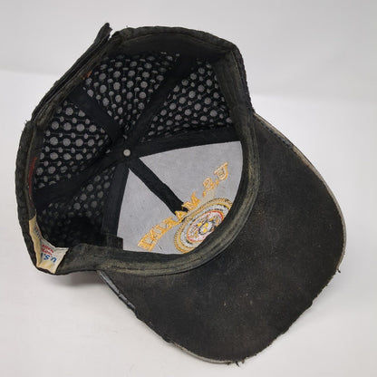 United States Marine Corps Strapback Hat Black One Size US Warriors