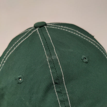 Top of the World Men's Fitted Hat Green S-M Embroidered USF Bulls Logo