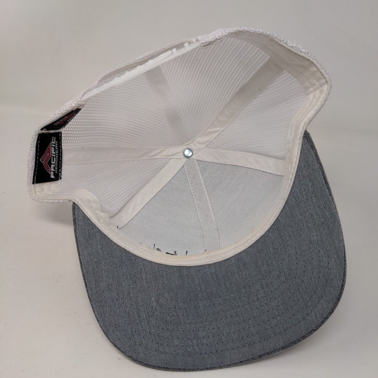 Alturas Homes Snapback Trucker Hat Gray OSFA Mesh Back Pacific Headwear