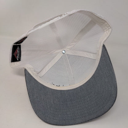 Alturas Homes Snapback Trucker Hat Gray OSFA Mesh Back Pacific Headwear