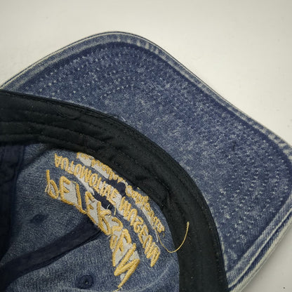 OTTO Baseball Cap Blue One Size Petersen Automotive Museum CA Acid Wash Hat