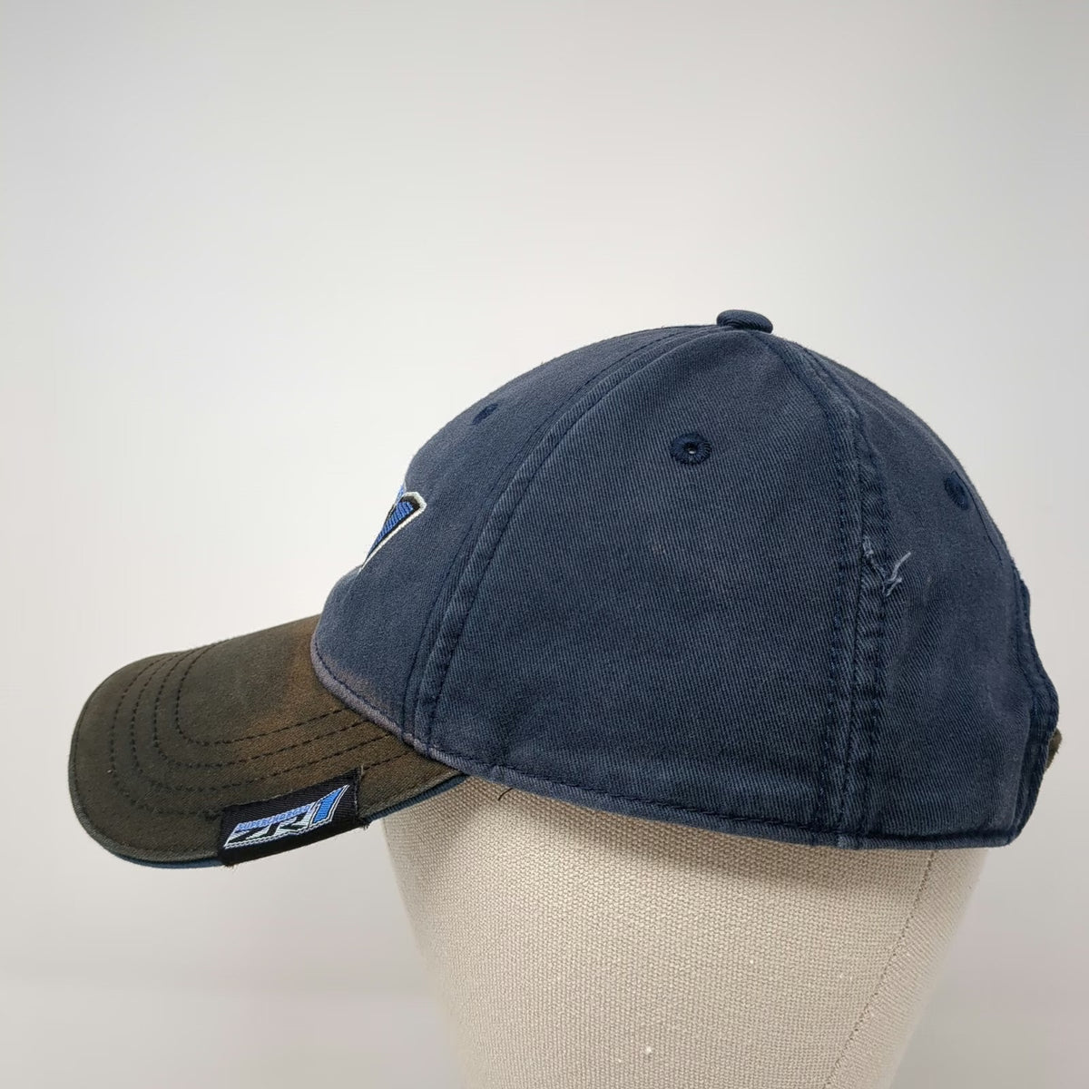 Center Stage Headwear ZR1 Supercharged Hat Blue One Size Strapback Baseball Cap