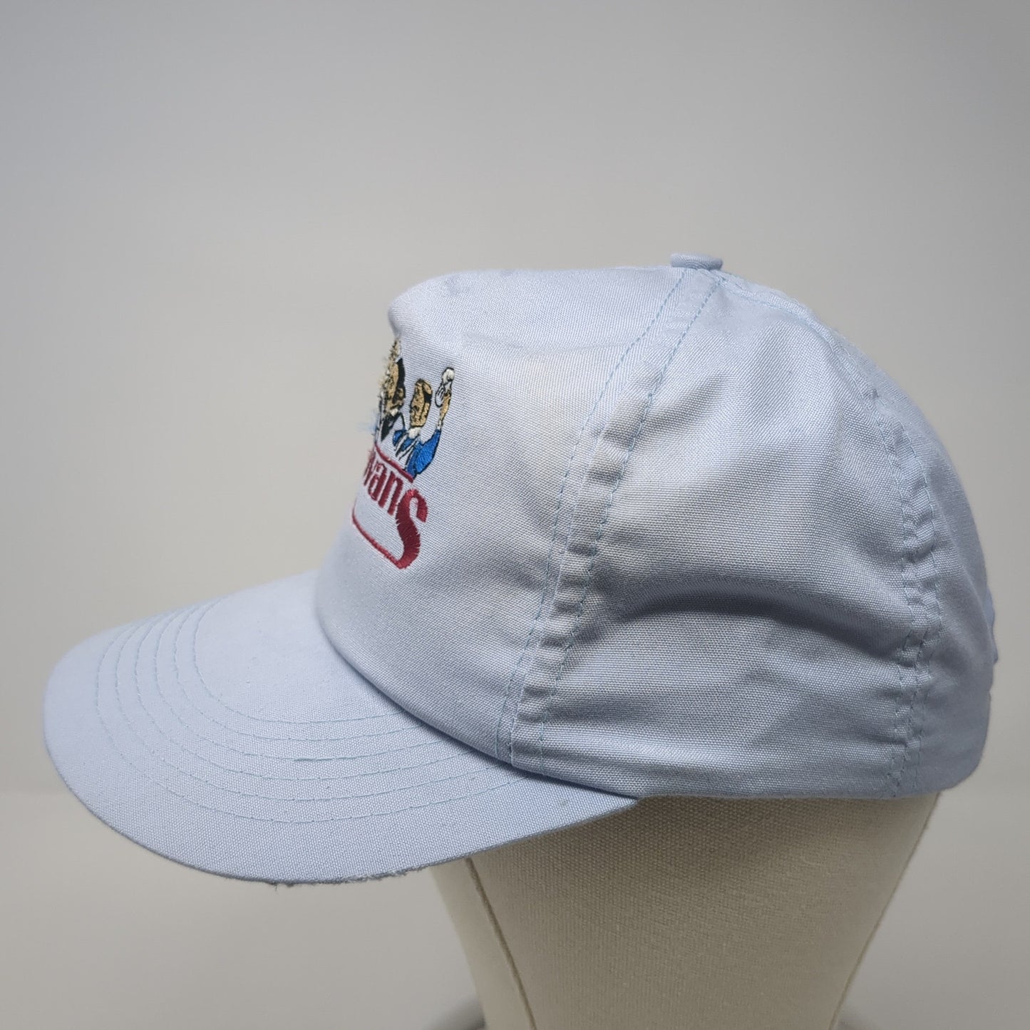 Donovans Slideback Baseball Cap Blue OS Adjustable Embroidered Pins & Patches